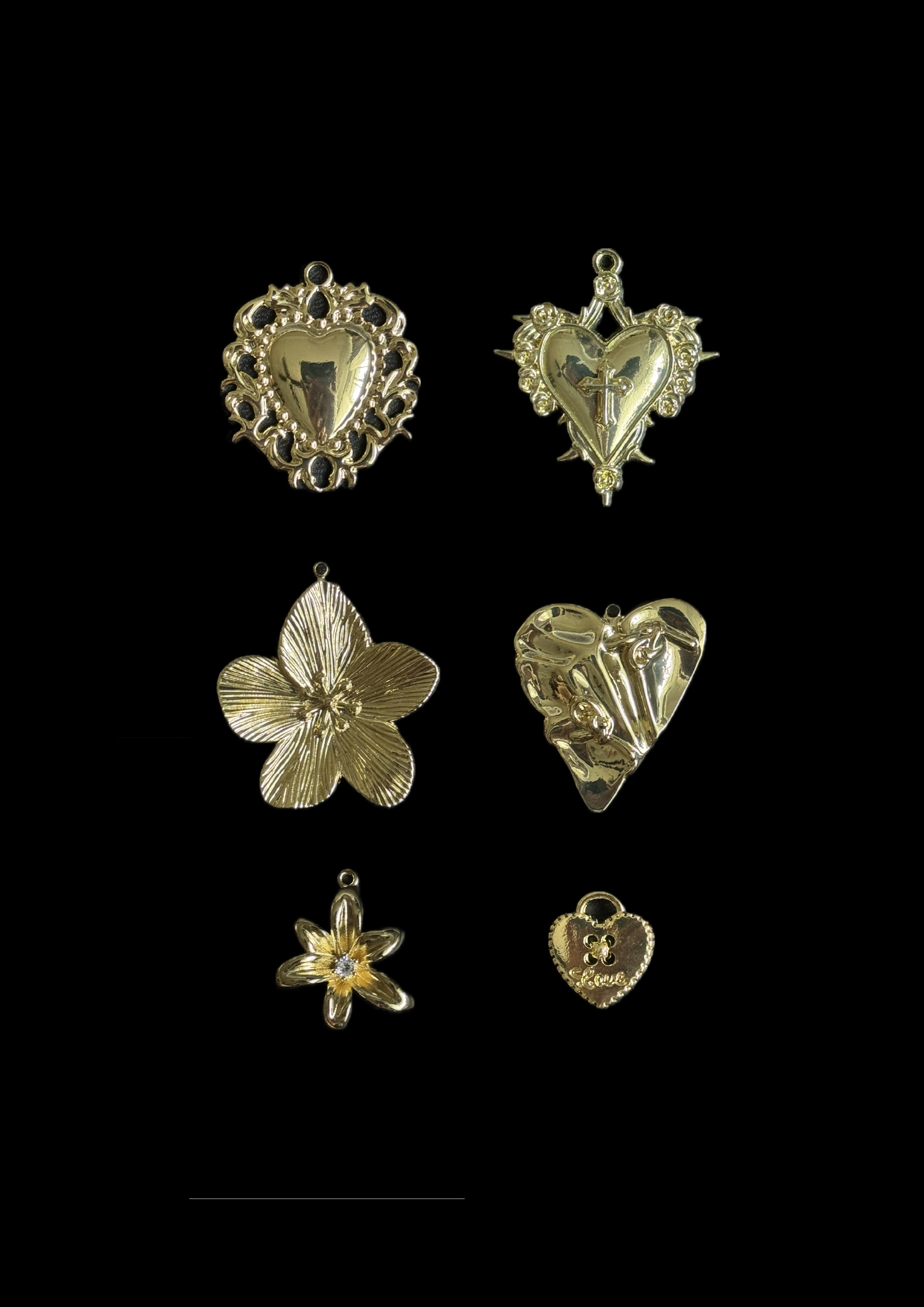 Gold Charms