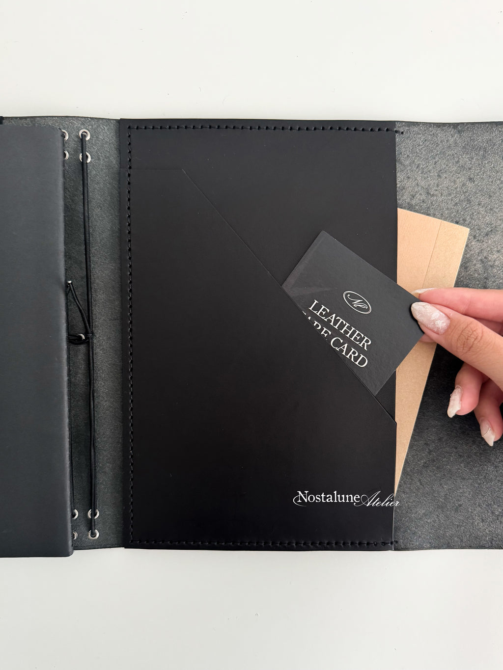 A5 SIZE - Midnight (with Pockets)