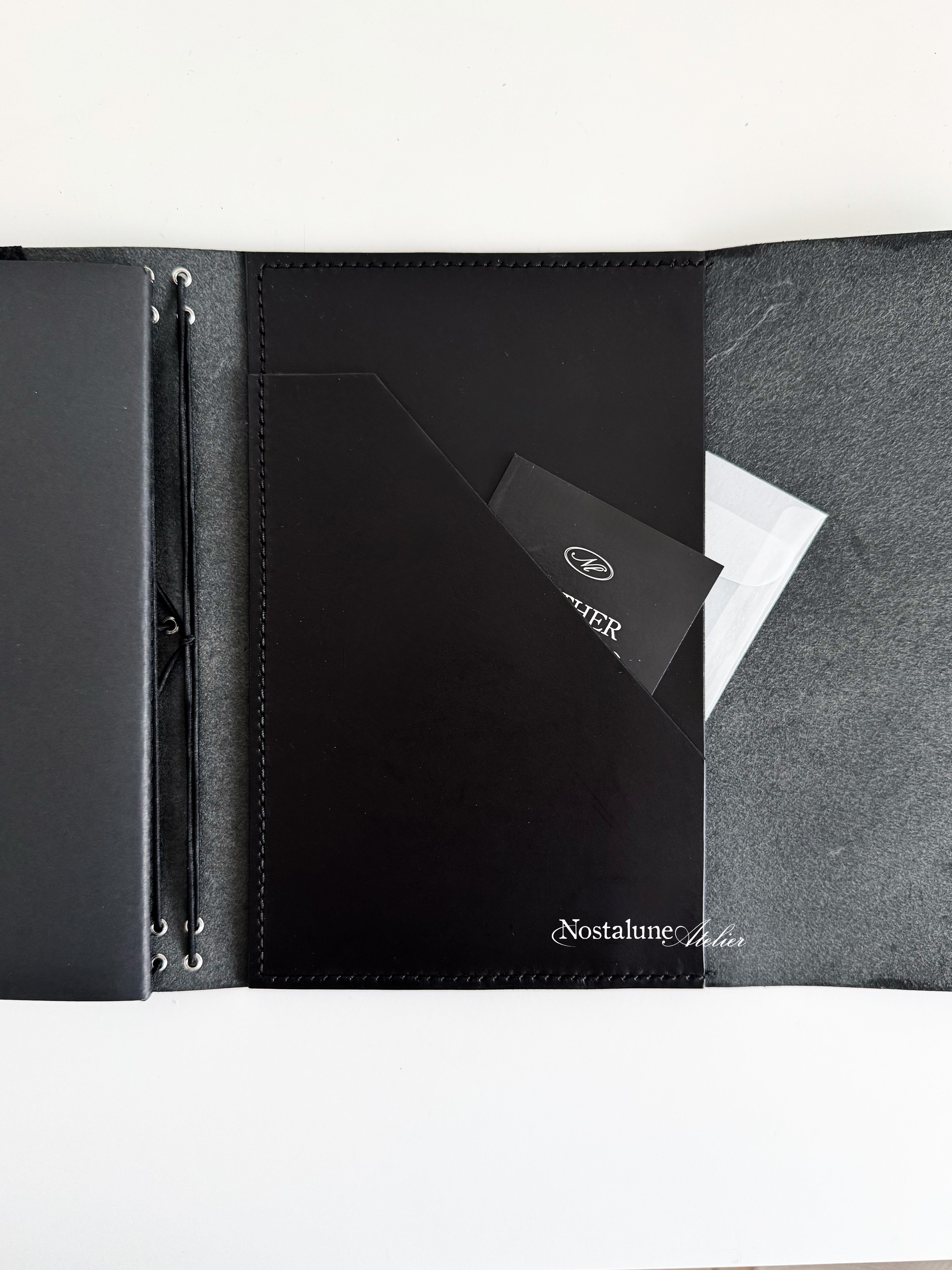 A5 SIZE - Midnight (with Pockets)