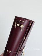 A5 SIZE - Bordeaux (with Pockets)