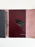 A5 SIZE - Bordeaux (with Pockets)
