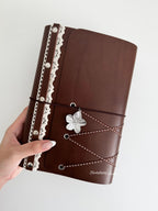 A5 SIZE - Chestnut (with natural scars)