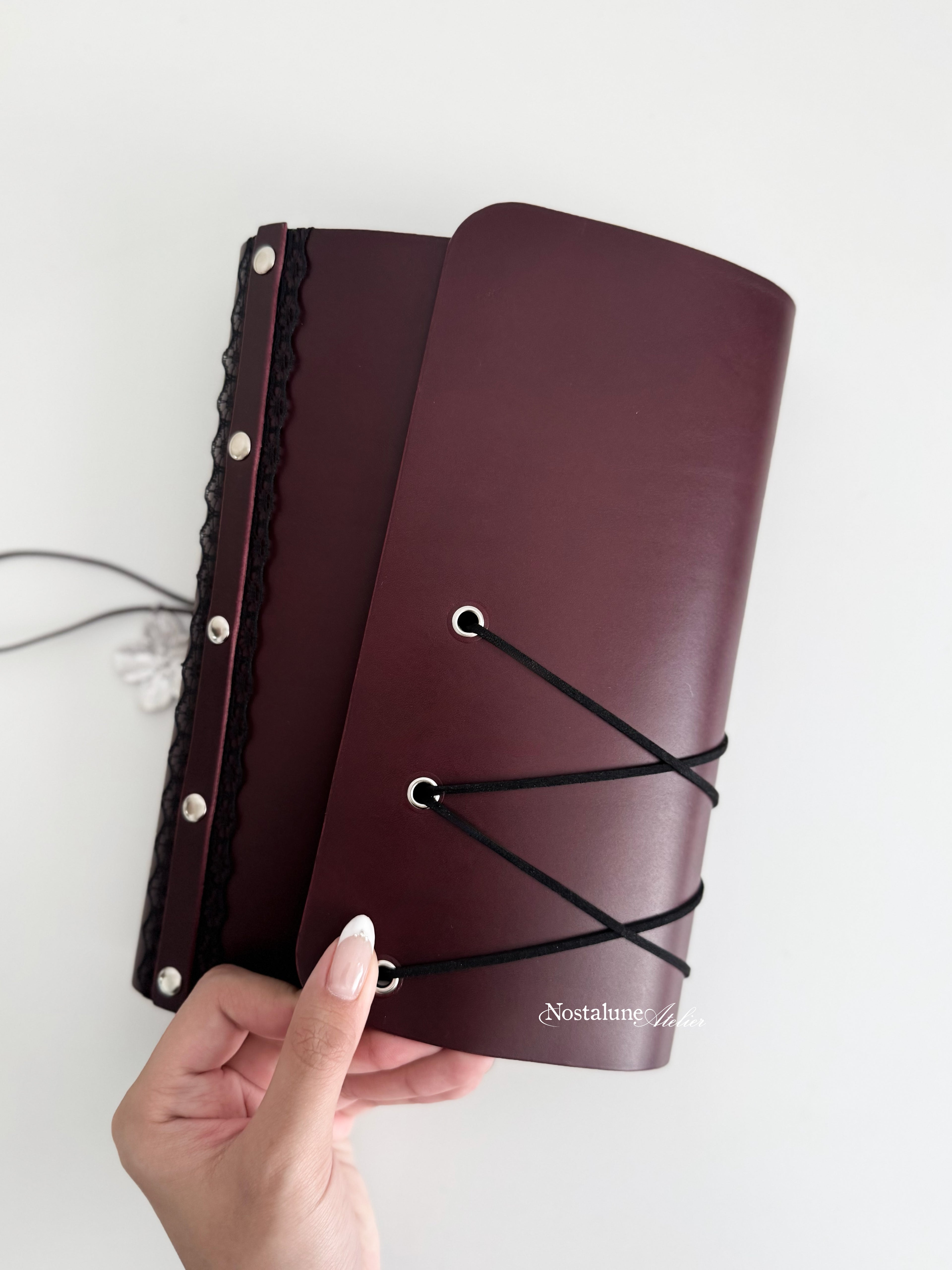 A5 SIZE - Claret