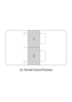 2x Small Card Inner Pocket