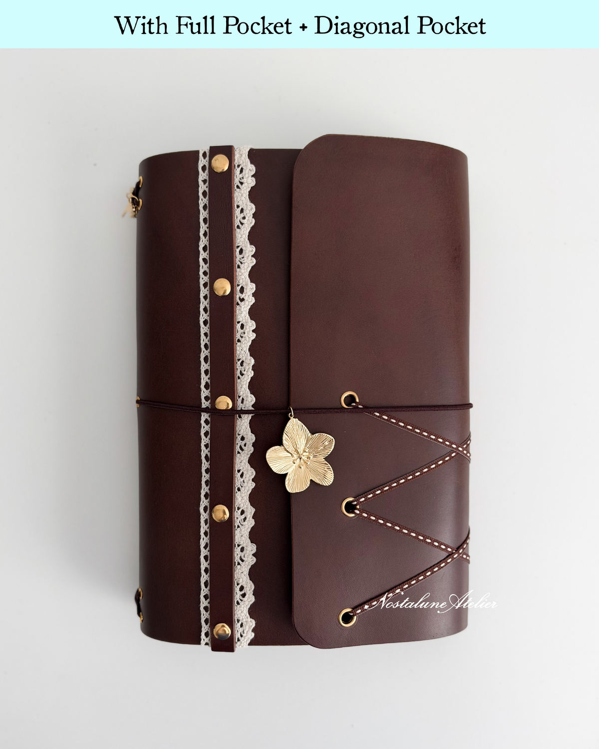 A5 SIZE - Caramel (with Pockets)