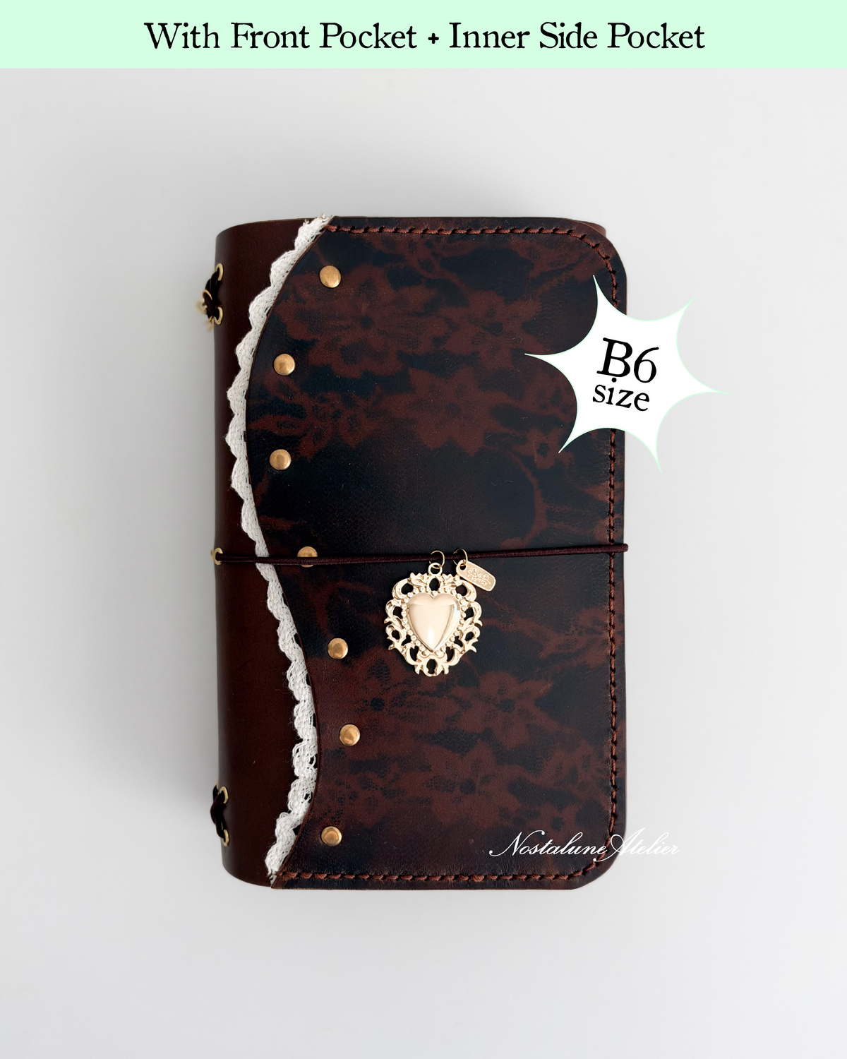 B6 (Medium Size) - Toffee (w/ Pockets)