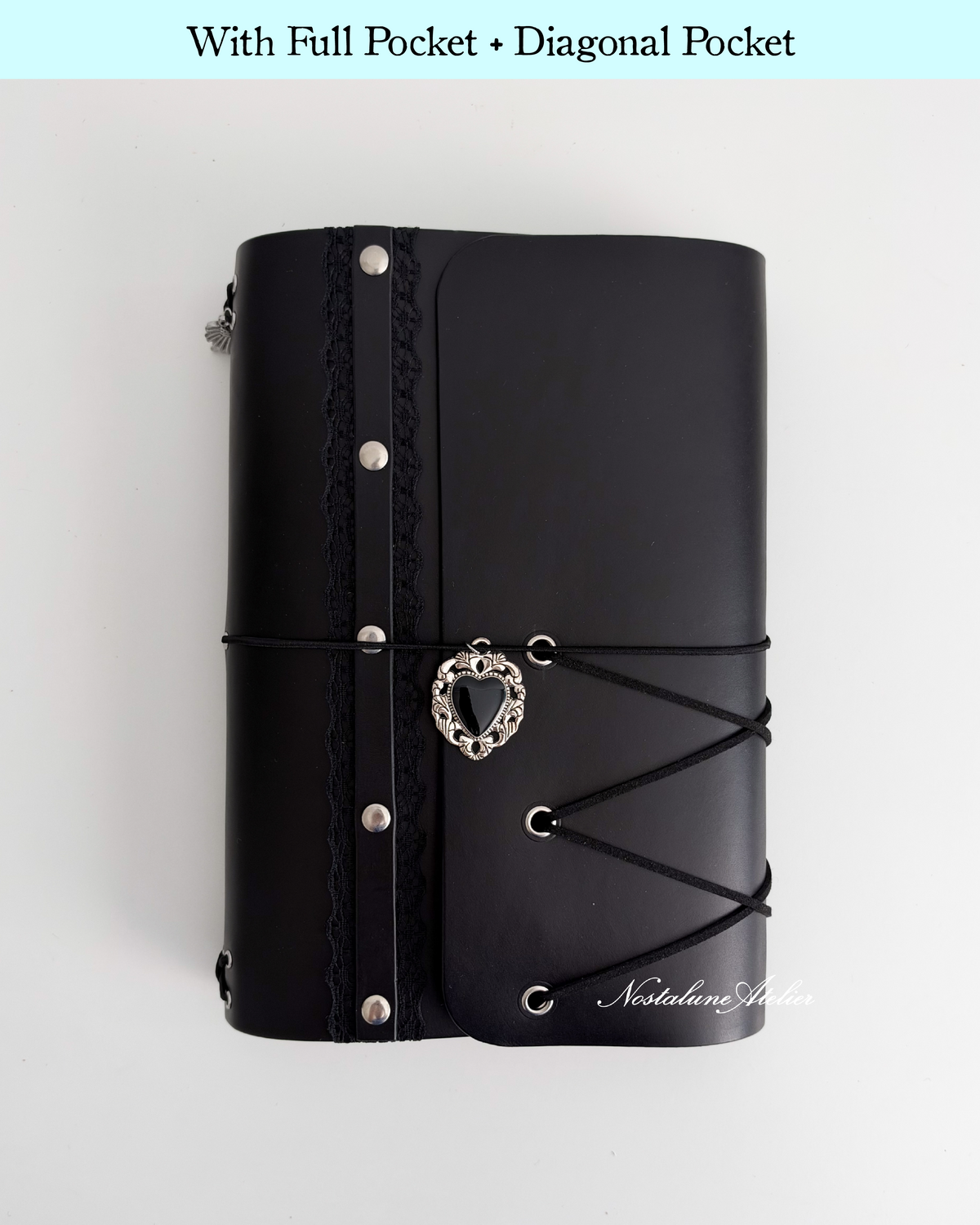 A5 SIZE - Midnight (with Pockets)