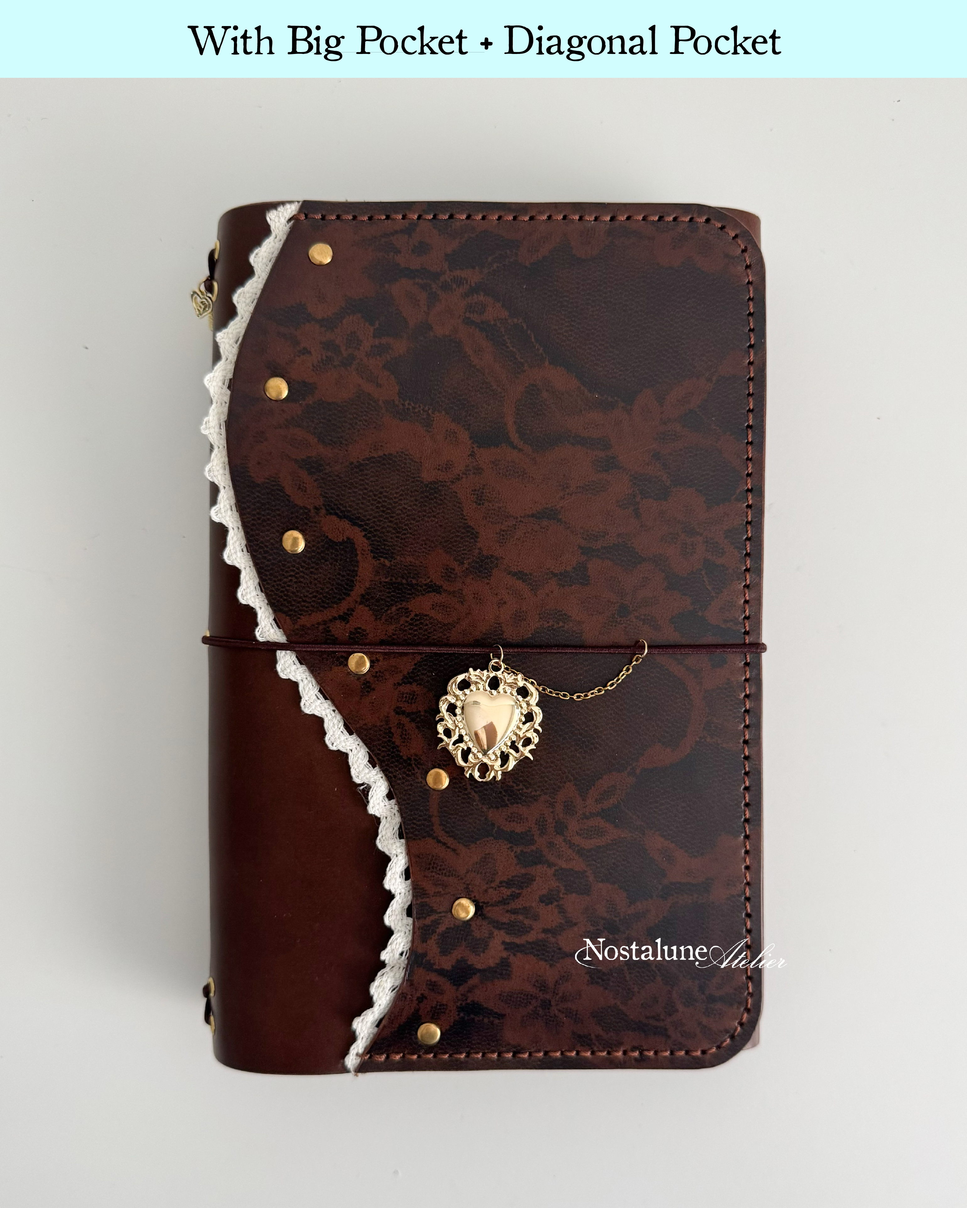 A5 SIZE - Toffee (with Pockets)