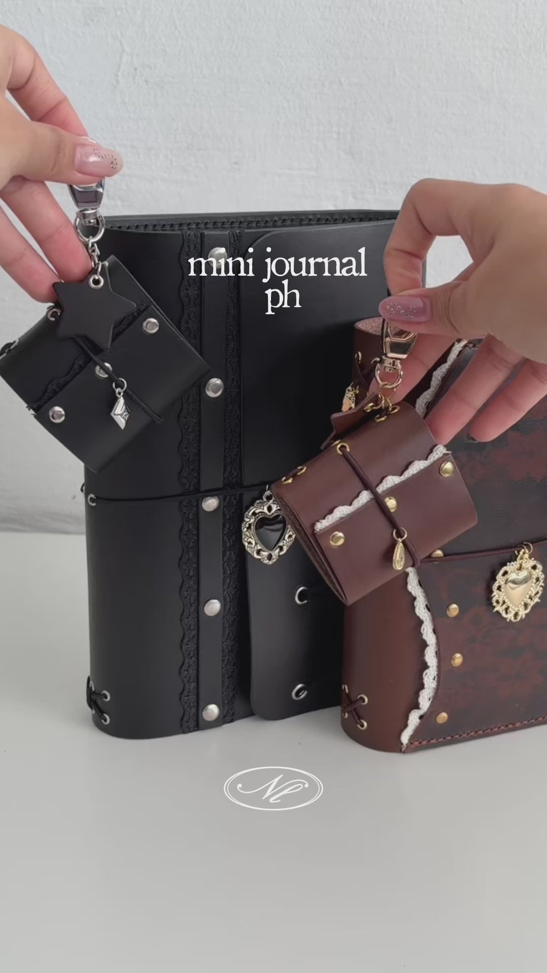 MINI Journal Photo Frame Keychain