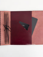 A5 SIZE - Bordeaux (with Pockets)