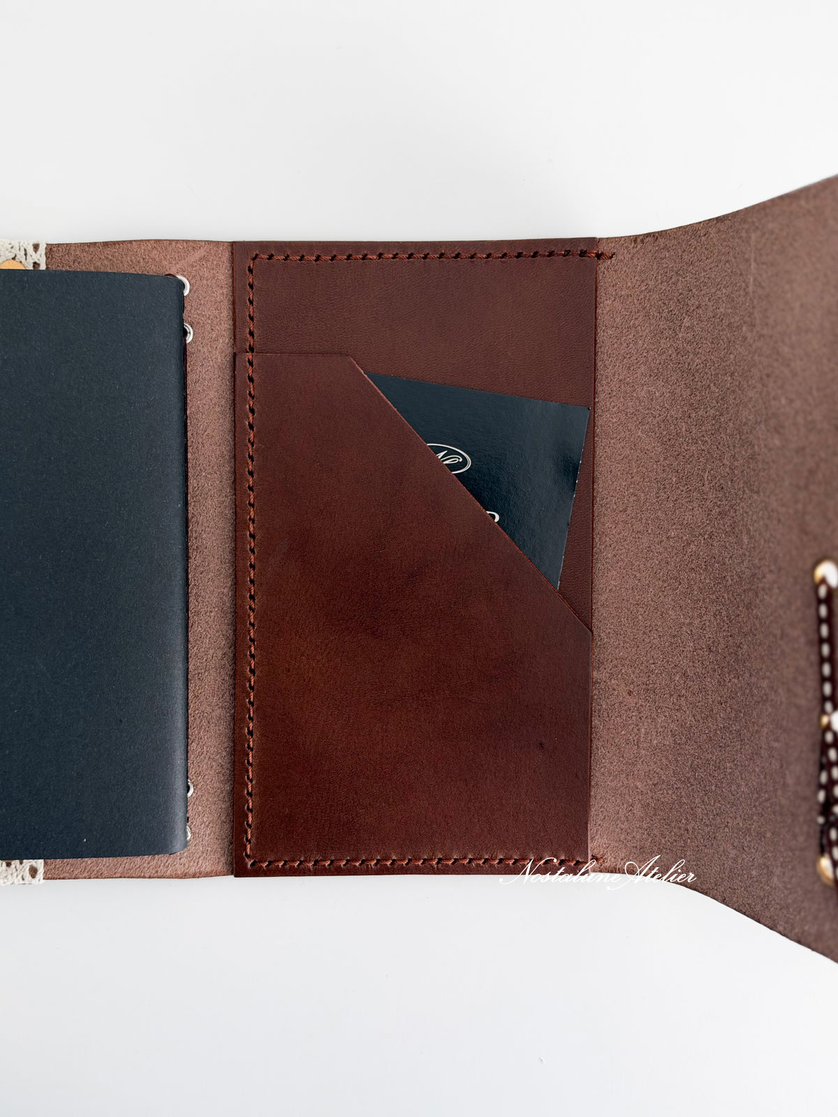 A6 - Amber (MINOR FLAW - Silver Eyelets)
