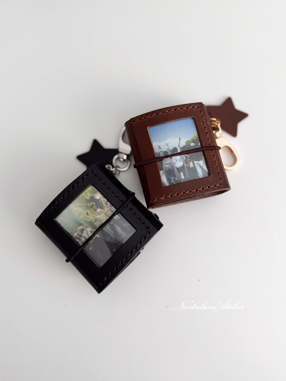 MINI Journal Photo Frame Keychain